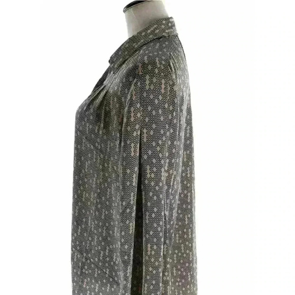 Equipment Femme Bouvier Button Down Long Sleeves Women's Shirt Size Large - Picture 4 of 8